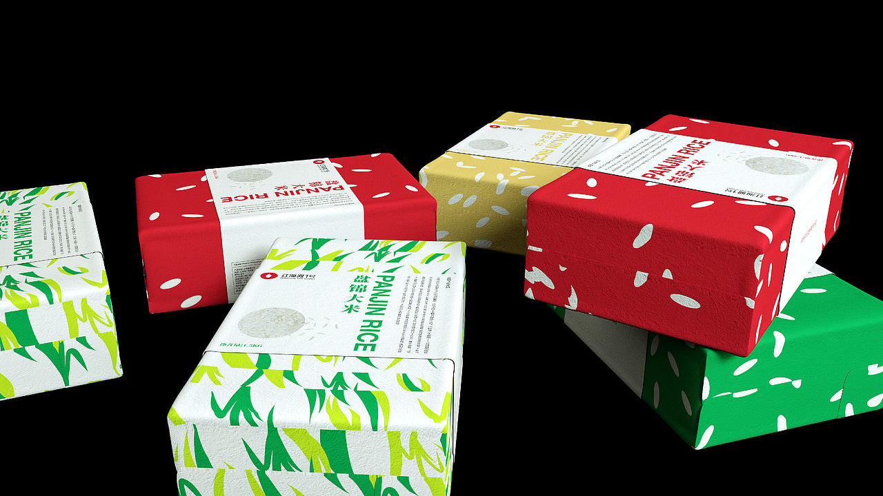 盘锦大米包装设计（图ZMzU4MTg2NTky） - 品牌 - 站酷设计师黄溪源原创素材 - 站酷ZCOOL