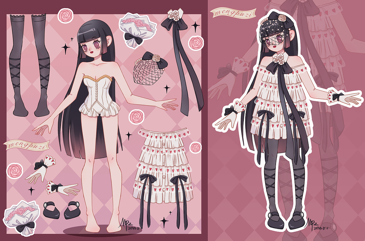 文创|一些换装贴纸合集