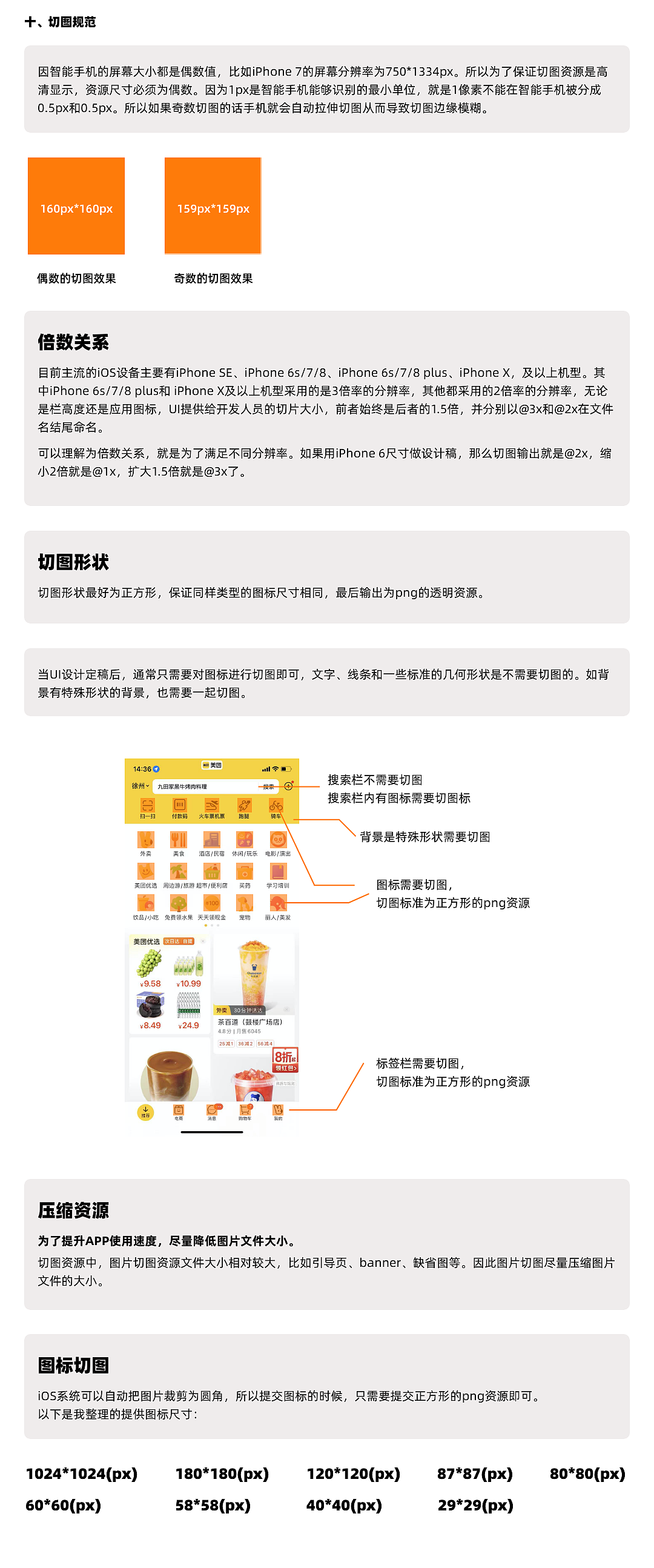 UI设计规范整理