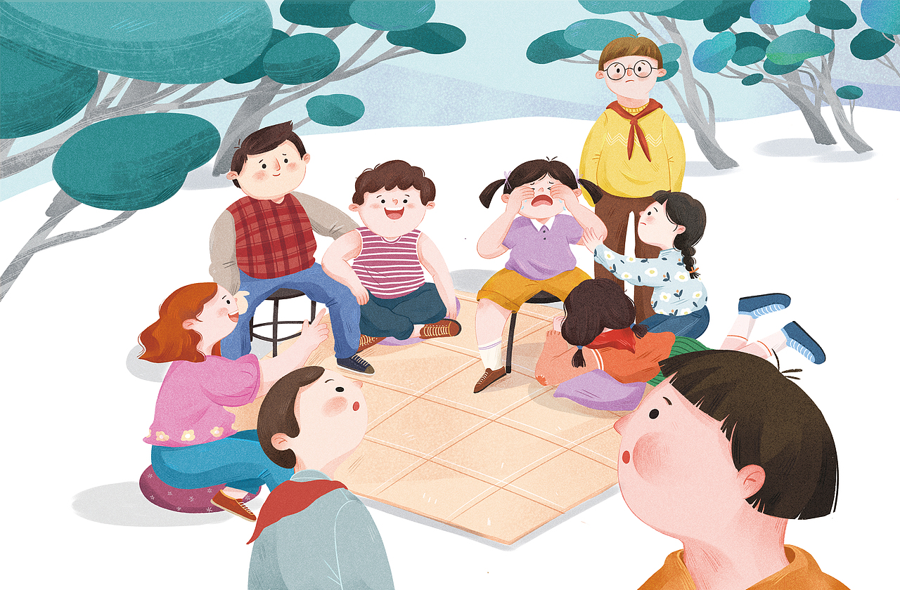 预备队之歌-儿童文学书籍插画（图ZMzQ3MTQ0NjY0） - 儿童插画 - 站酷设计师阿雅嘿limengya原创素材 - 站酷ZCOOL