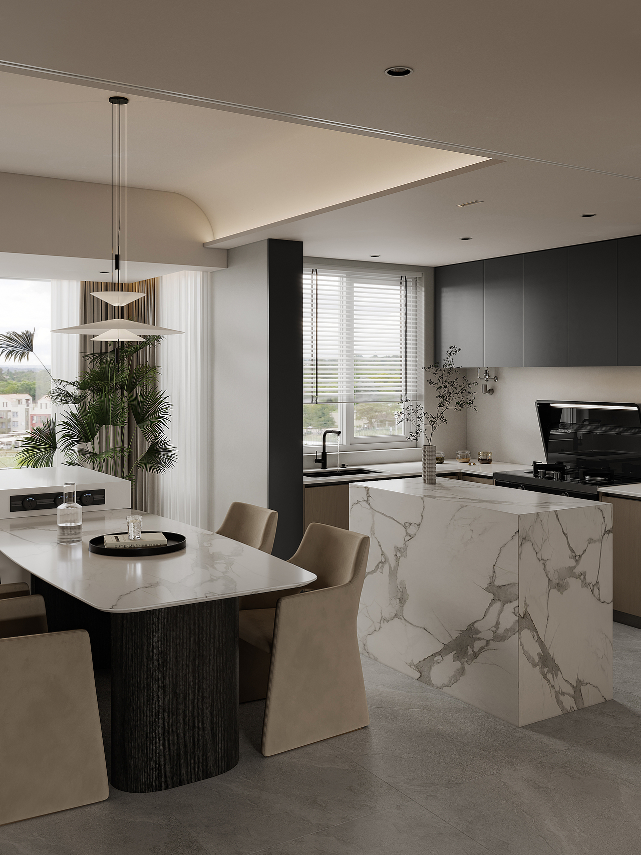 北一设计 | 大冶市宏维半岛项目（图ZMzU1NzI1OTU2） - 家装设计 - 站酷设计师北一设计NorthOne原创素材 - 站酷ZCOOL