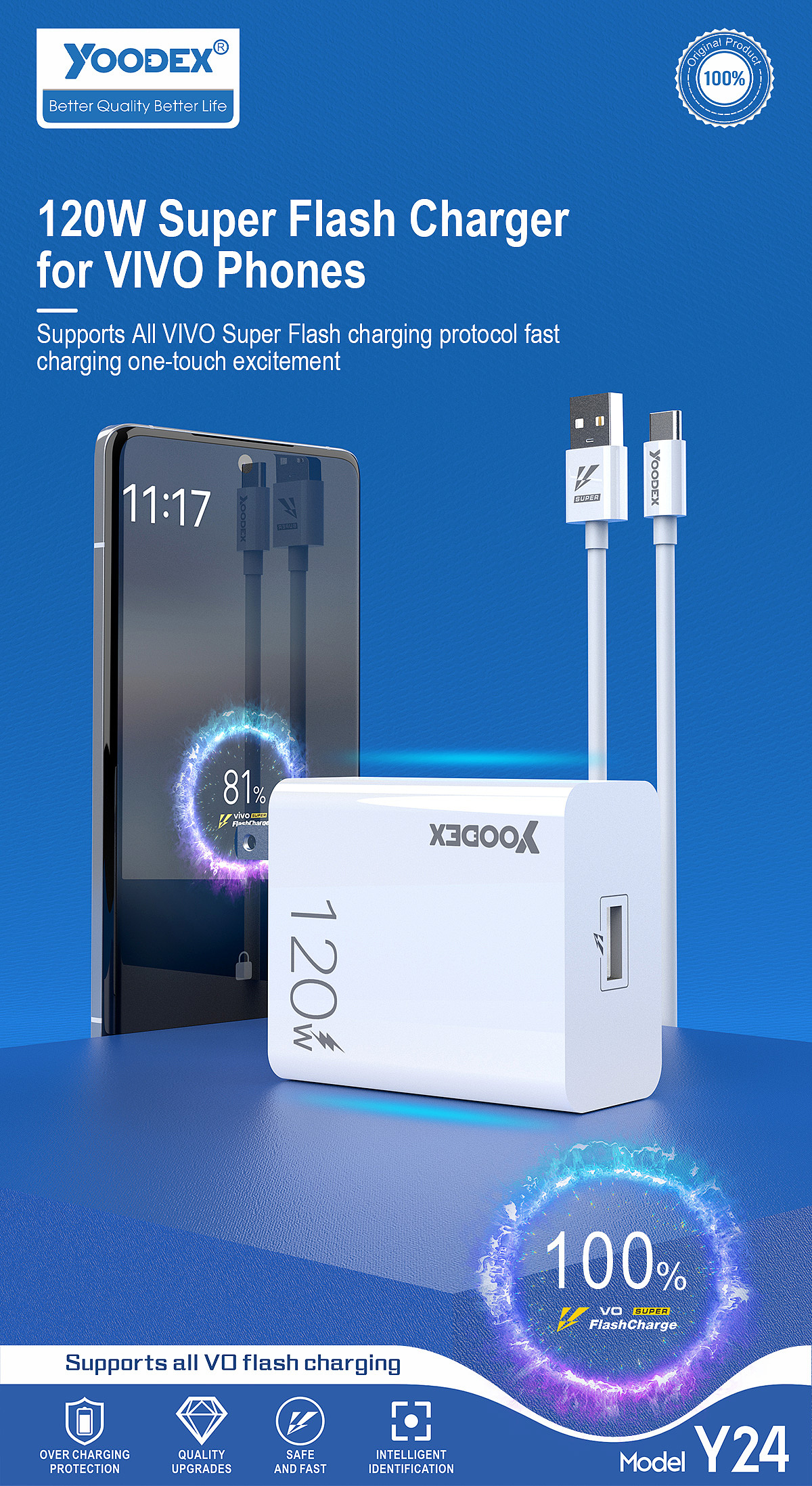 手机充电器详情页设计