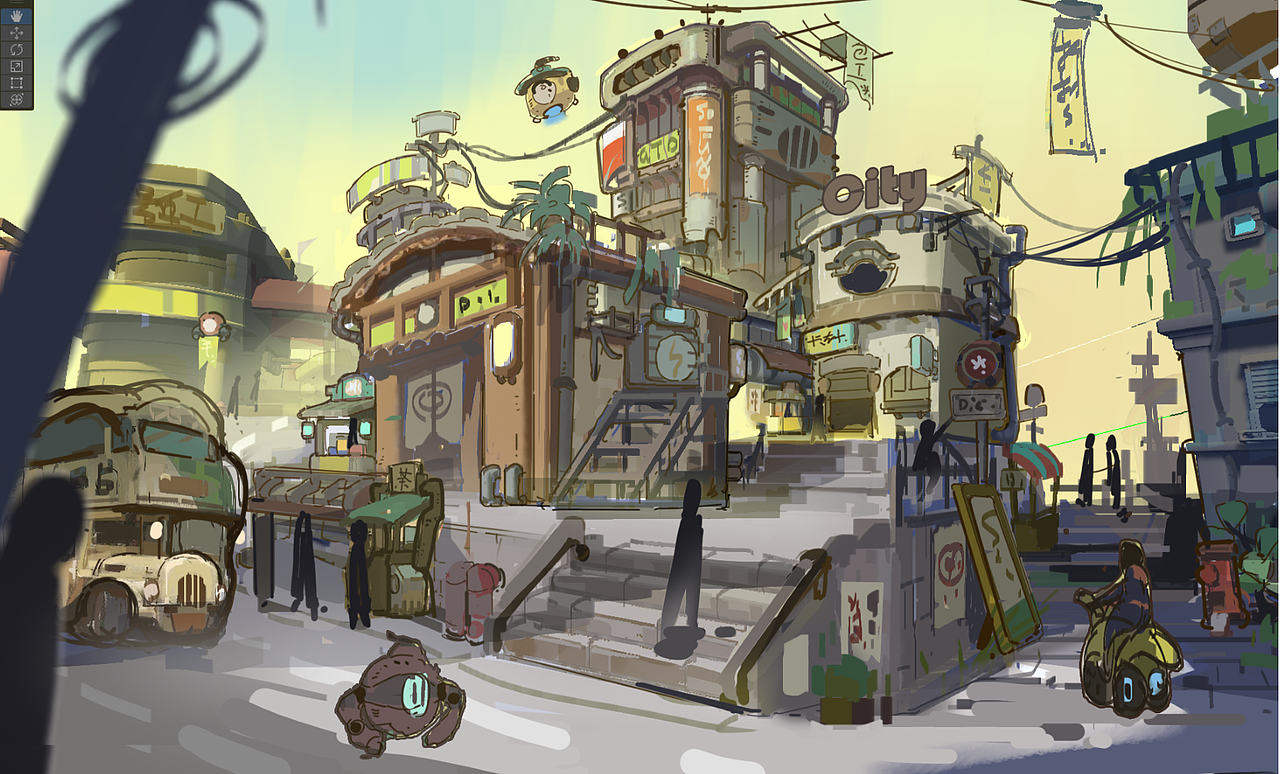 年初项目废稿（图ZMzI3MDEyMTQ0） - 游戏原画 - 站酷设计师得无原创素材 - 站酷ZCOOL