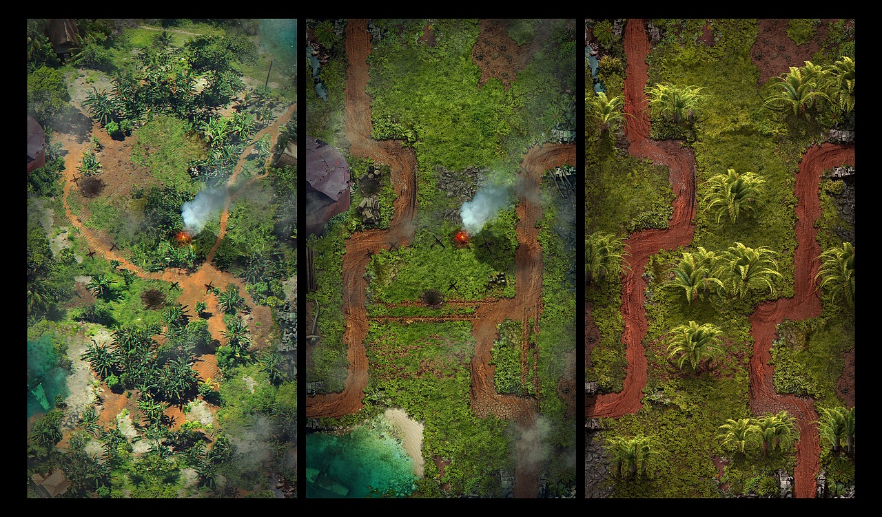 mobile war game concept