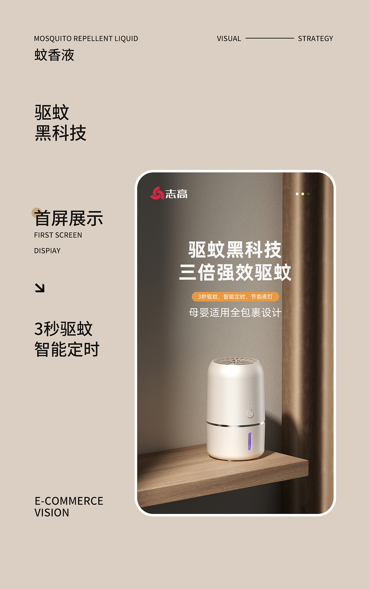 今谷Design | 电蚊香详情页