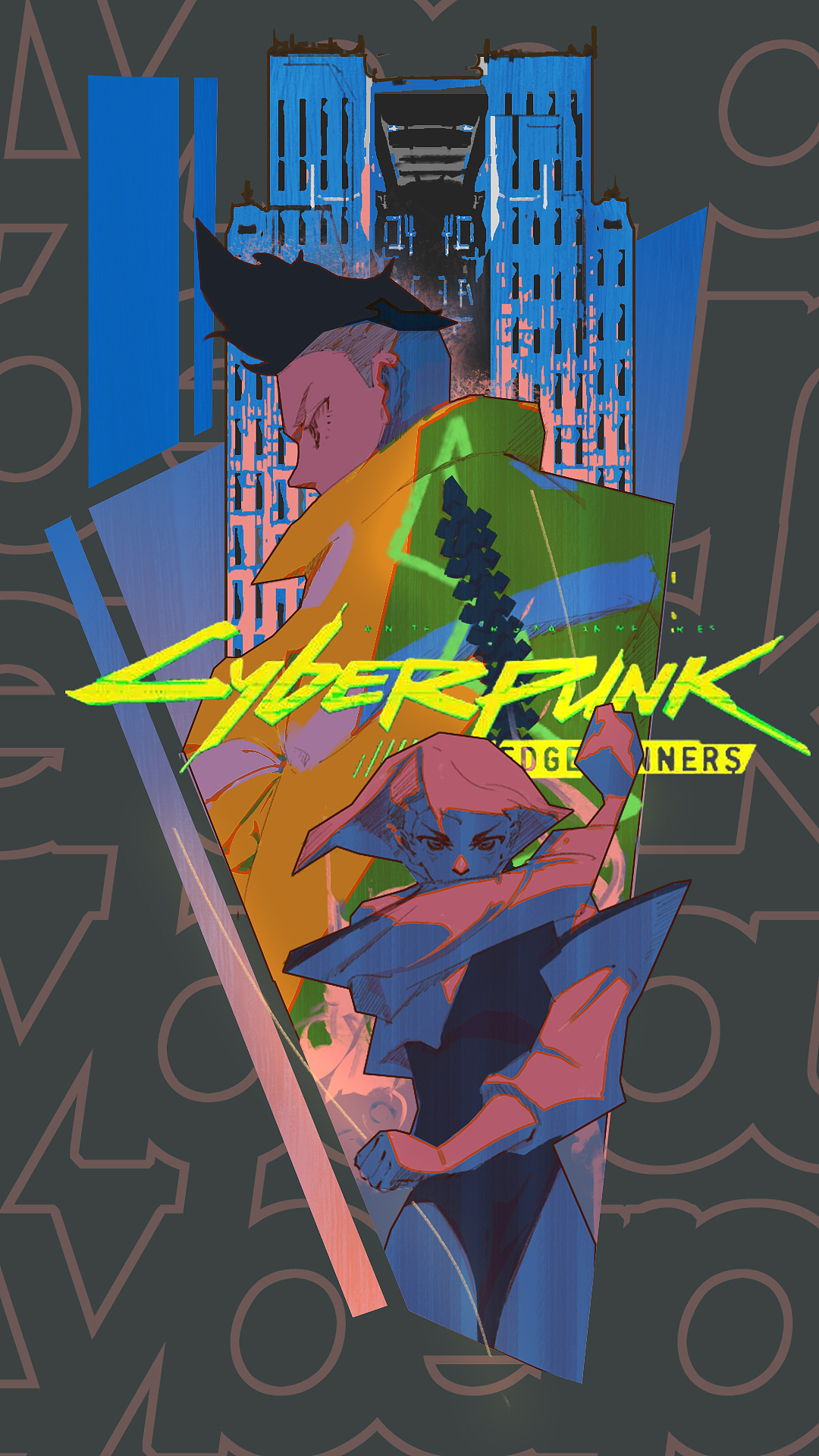 赛博朋克 边缘行者海报