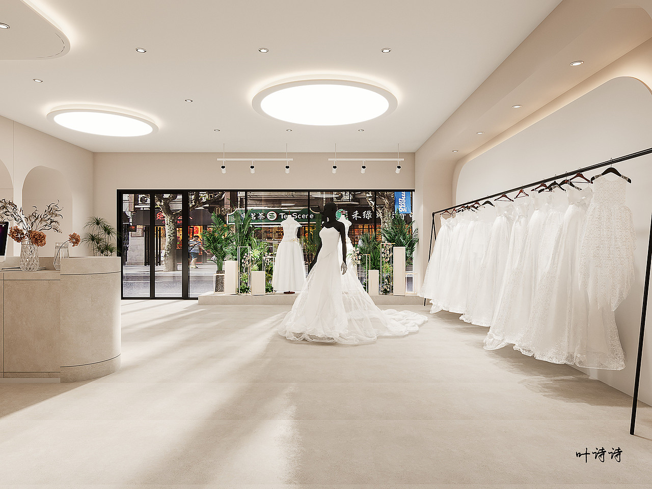 婚纱店设计|完美诠释爱与浪漫