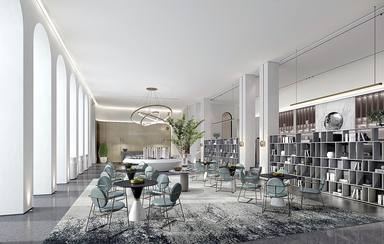 思丽设计作品 | 优雅度假风生活美学馆