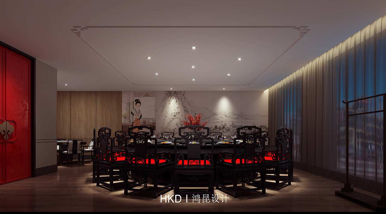 增力酒楼（图ZMzIzMjU4NDI0） - 酒店餐饮设计 - 站酷设计师云水禅心123原创素材 - 站酷ZCOOL