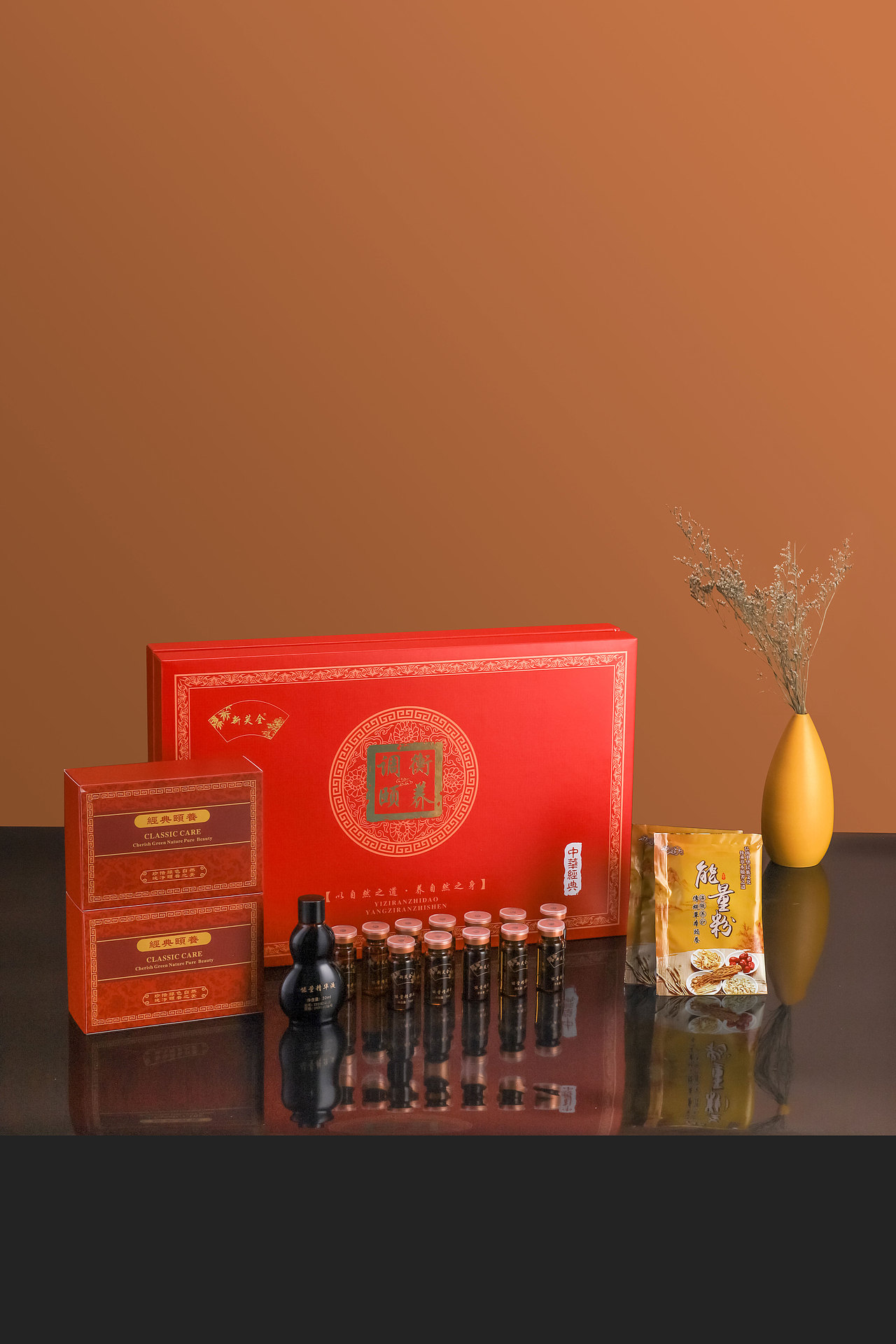 中国风护肤产品摄影