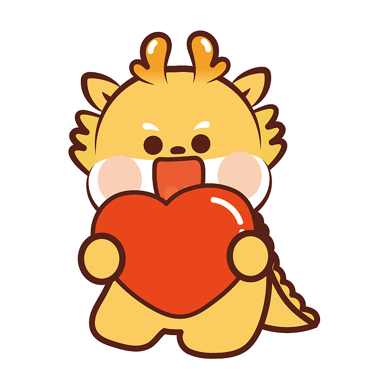 龙卡通图片 小飞龙龙年插画（图ZMzQ4MDI3MjUy） - 商业插画 - 站酷设计师阿茹生肖IP原创素材 - 站酷ZCOOL