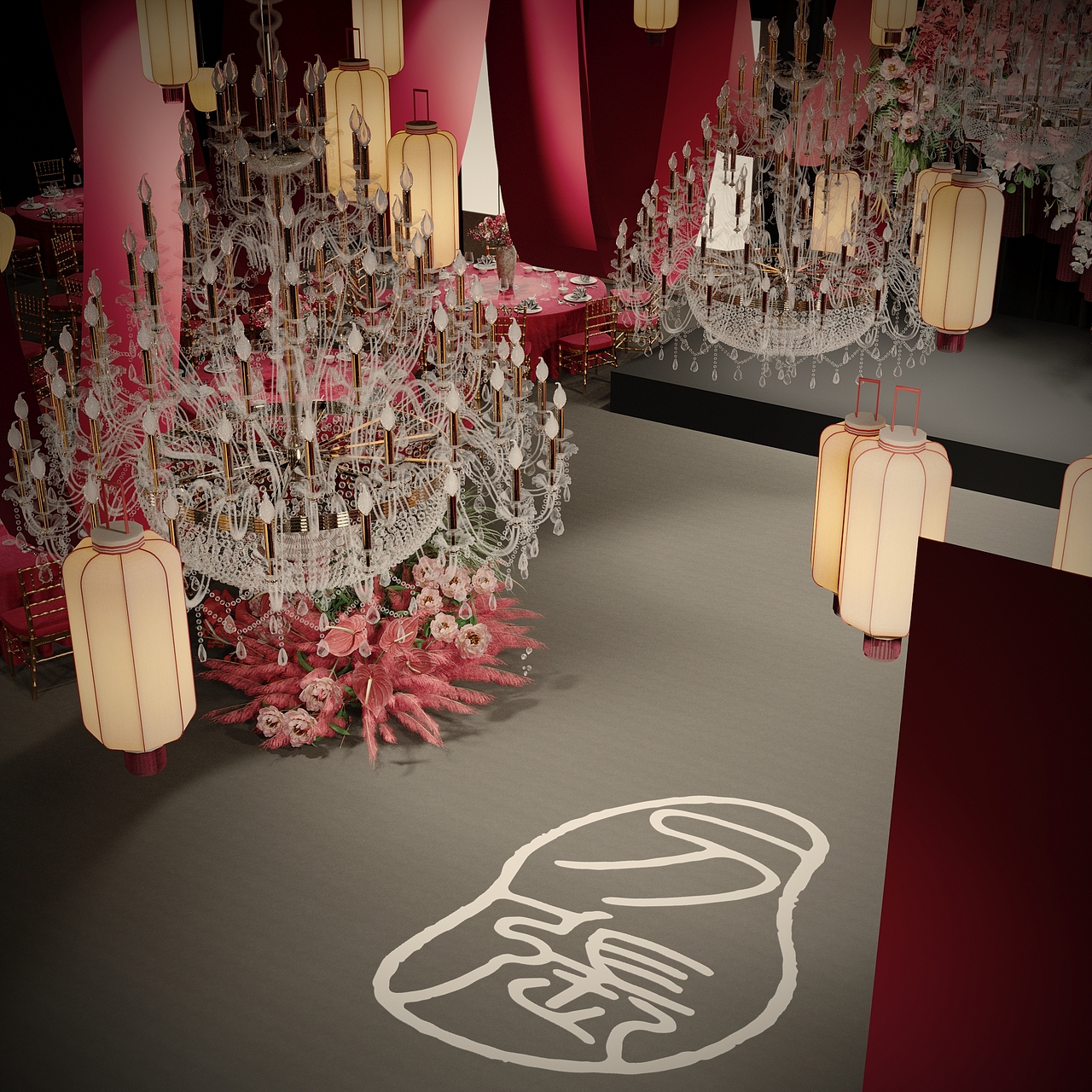 中式婚礼设计方案（图ZMzE3NjU4NDQ4） - 舞台美术 - 站酷设计师图卡玛卡工作室原创素材 - 站酷ZCOOL