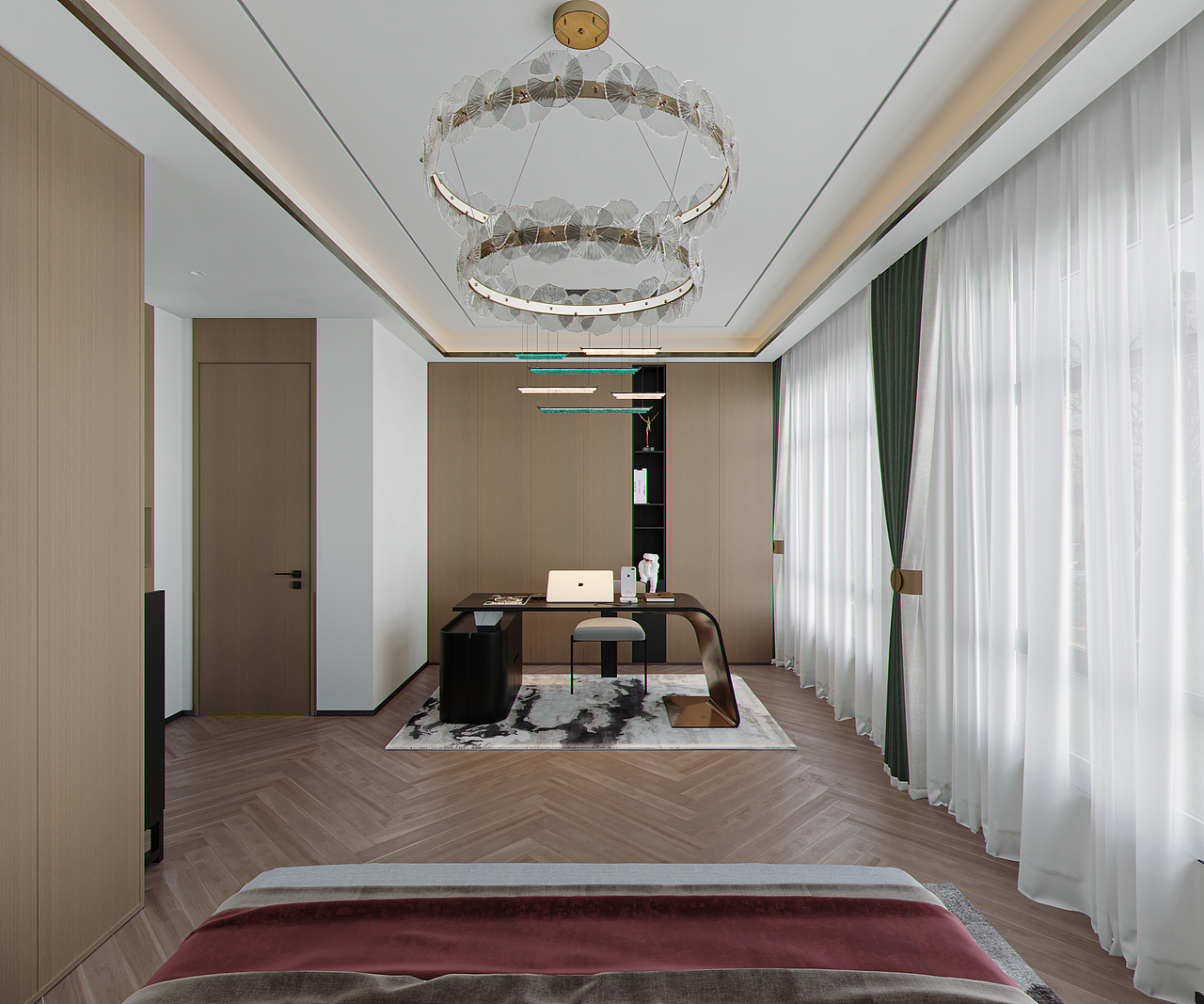 泰安 硕园经典现代中式别墅（图ZMzEzMDExMjMy） - 家装设计 - 站酷设计师算命先生2021原创素材 - 站酷ZCOOL