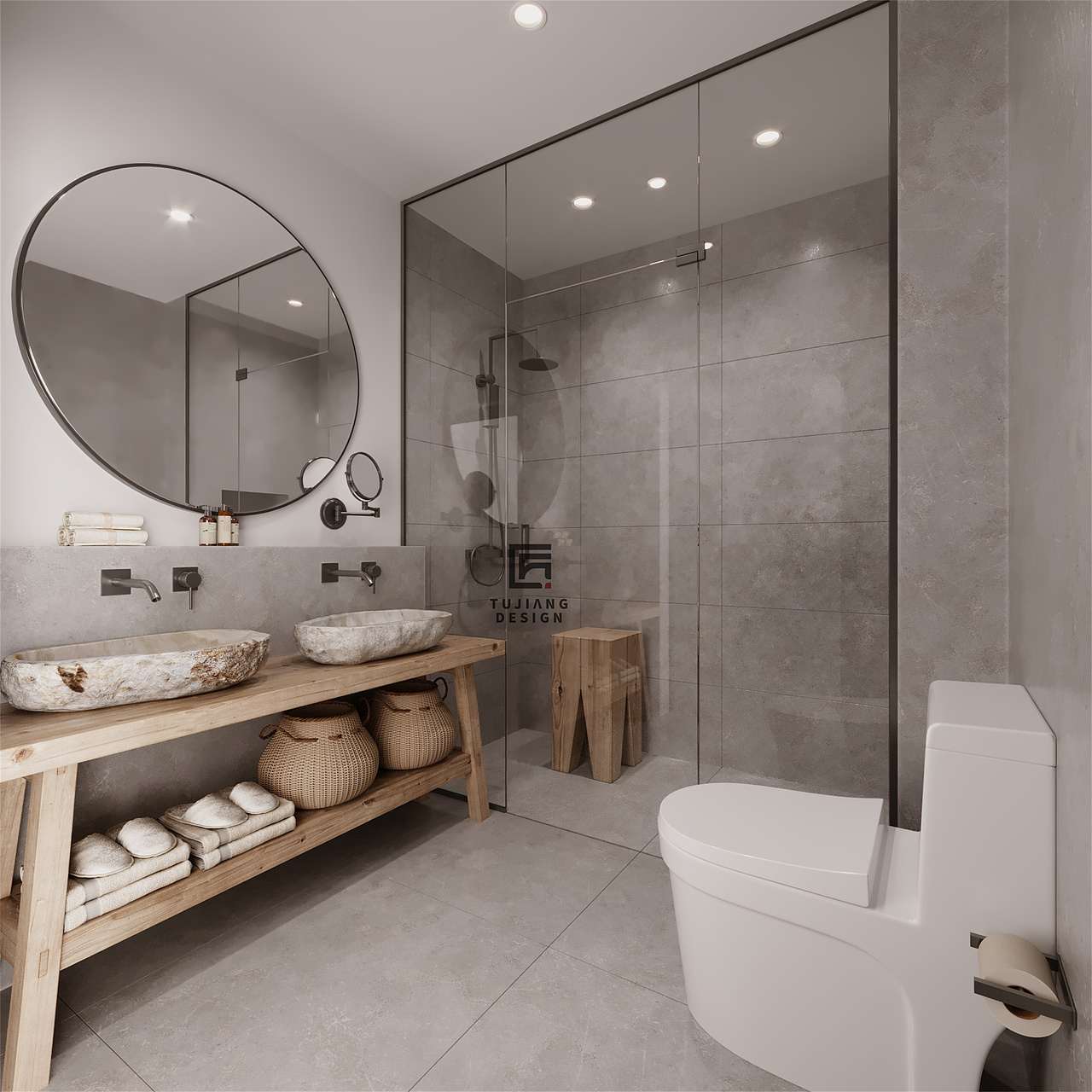 现代原木风,藏在阳光下的宁静生活!