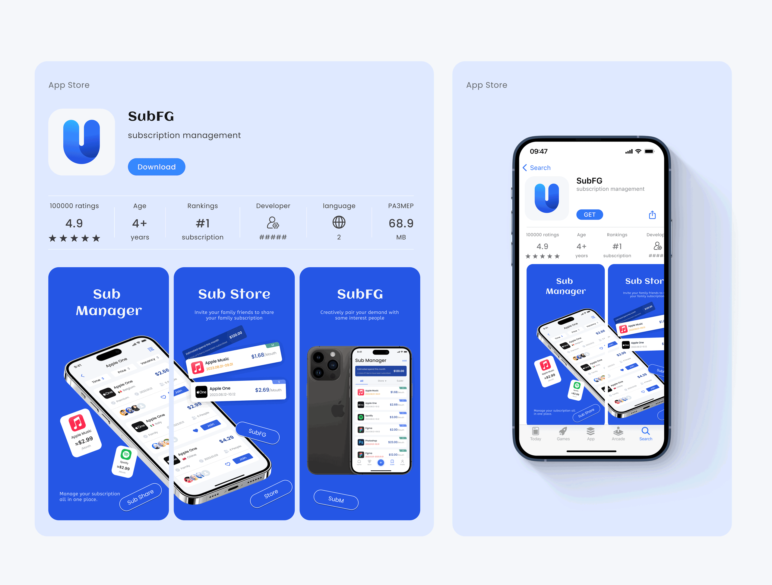 订阅分享/管理-App（图ZMzU0OTkxMDg0） - APP界面 - 站酷设计师koi魏小魏原创素材 - 站酷ZCOOL