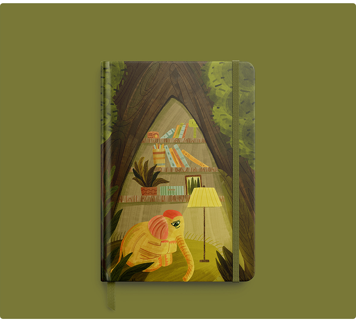 画师繁星2.0第六周——大象的树洞