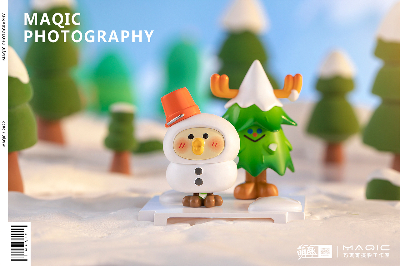 小鹦鹉BEBE《森林系列盲盒》——潮玩手办拍摄