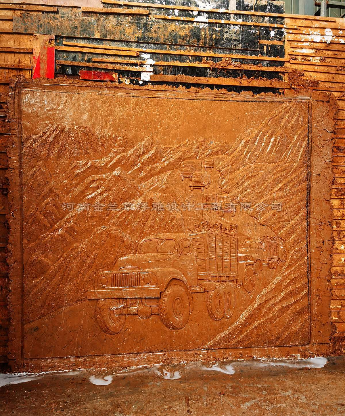 玻璃钢浮雕厂家排名案例欣赏（4）