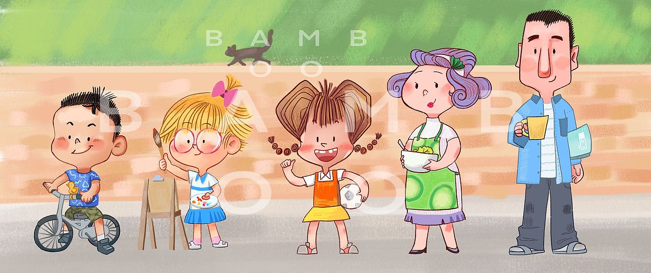 开始学习插画了 开心~~（图ZMzE2NzA1OTU2） - 绘本 - 站酷设计师zhuziZK原创素材 - 站酷ZCOOL