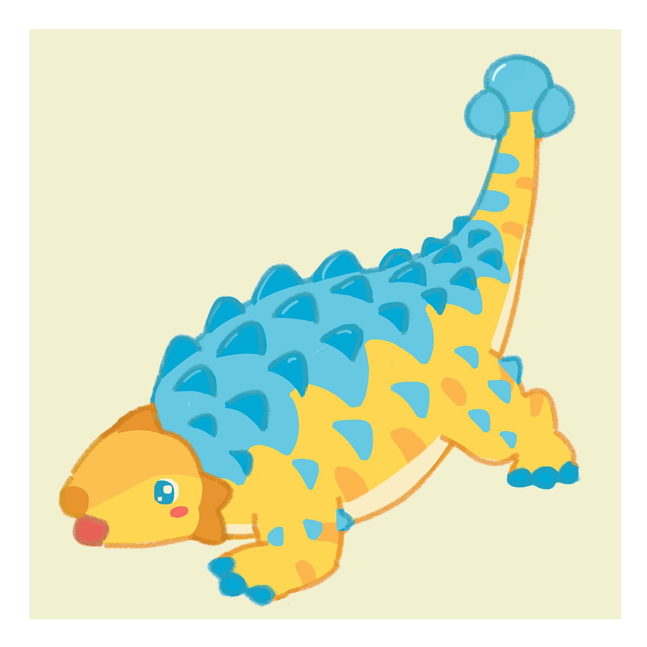 小恐龙合集（图ZMzU2MTYwMDAw） - 儿童插画 - 站酷设计师今子JZ原创素材 - 站酷ZCOOL