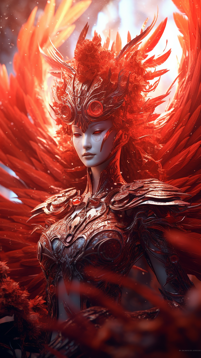 中国古代神兽系列-凤凰（图ZMzQ0ODM1MzQ4） - 创作习作 - 站酷设计师艺舟1014原创素材 - 站酷ZCOOL