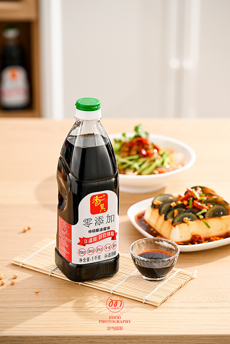 《香其黄豆酱油料酒》 美食 产品 环境 哈尔滨雷鸣摄影（图ZMzQ1MTUyNzAw） - 产品摄影 - 站酷设计师雷鸣摄影原创素材 - 站酷ZCOOL