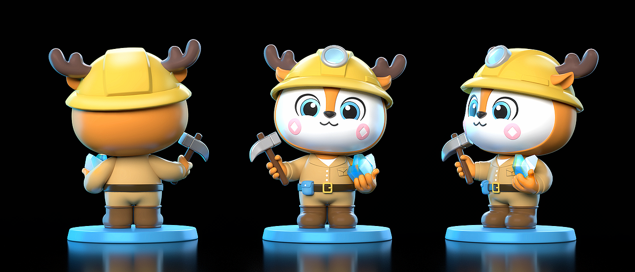 信小䘵卡通IP形象设计,应用主题造型延展