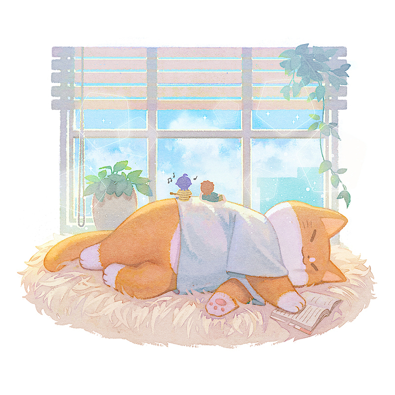 胖橘的日常2（图ZMzQ3MzkxODQ4） - 创作习作 - 站酷设计师汤花酱原创素材 - 站酷ZCOOL