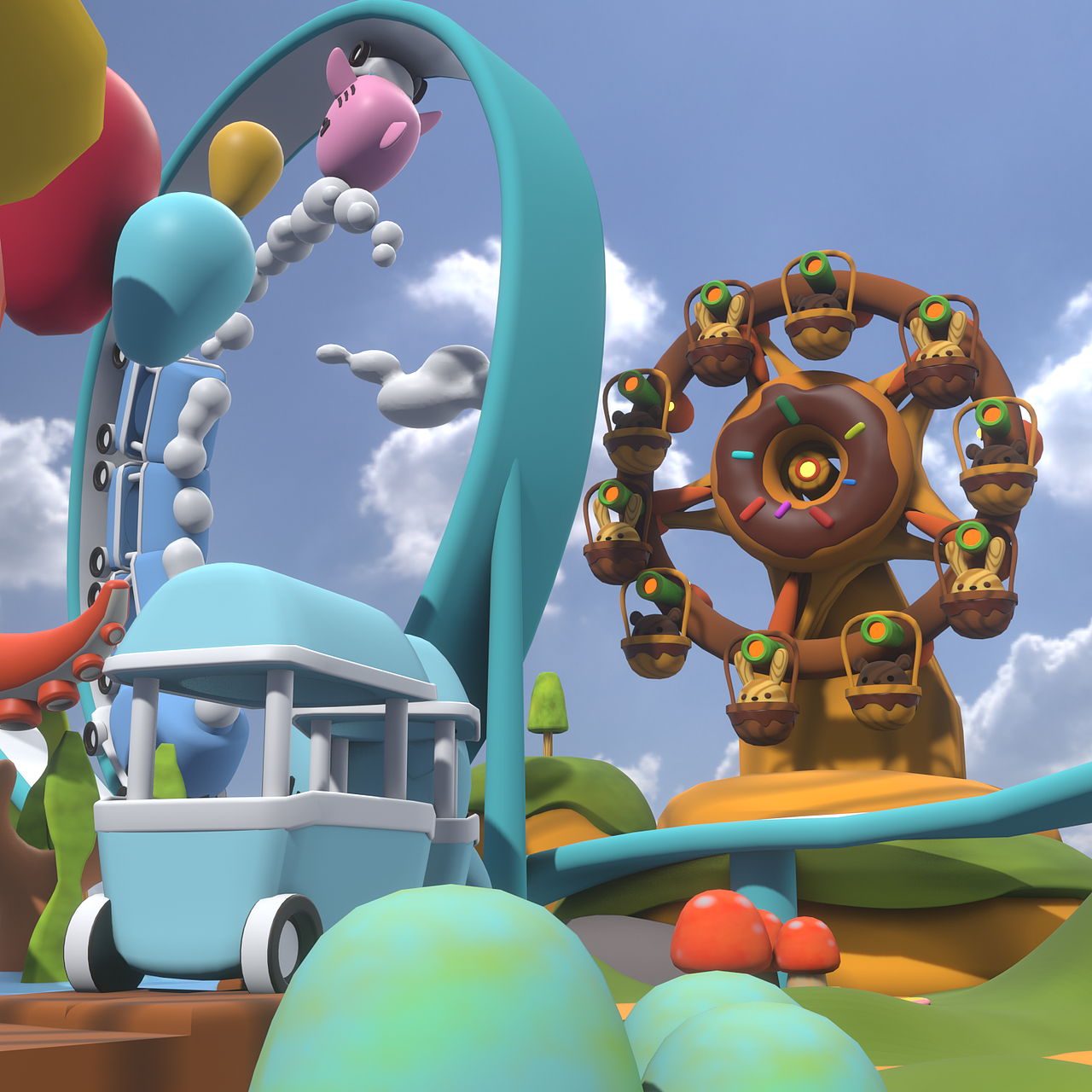 3d作品集（图ZMzQyNzQyNTQ0） - 动画/影视 - 站酷设计师编号1031原创素材 - 站酷ZCOOL