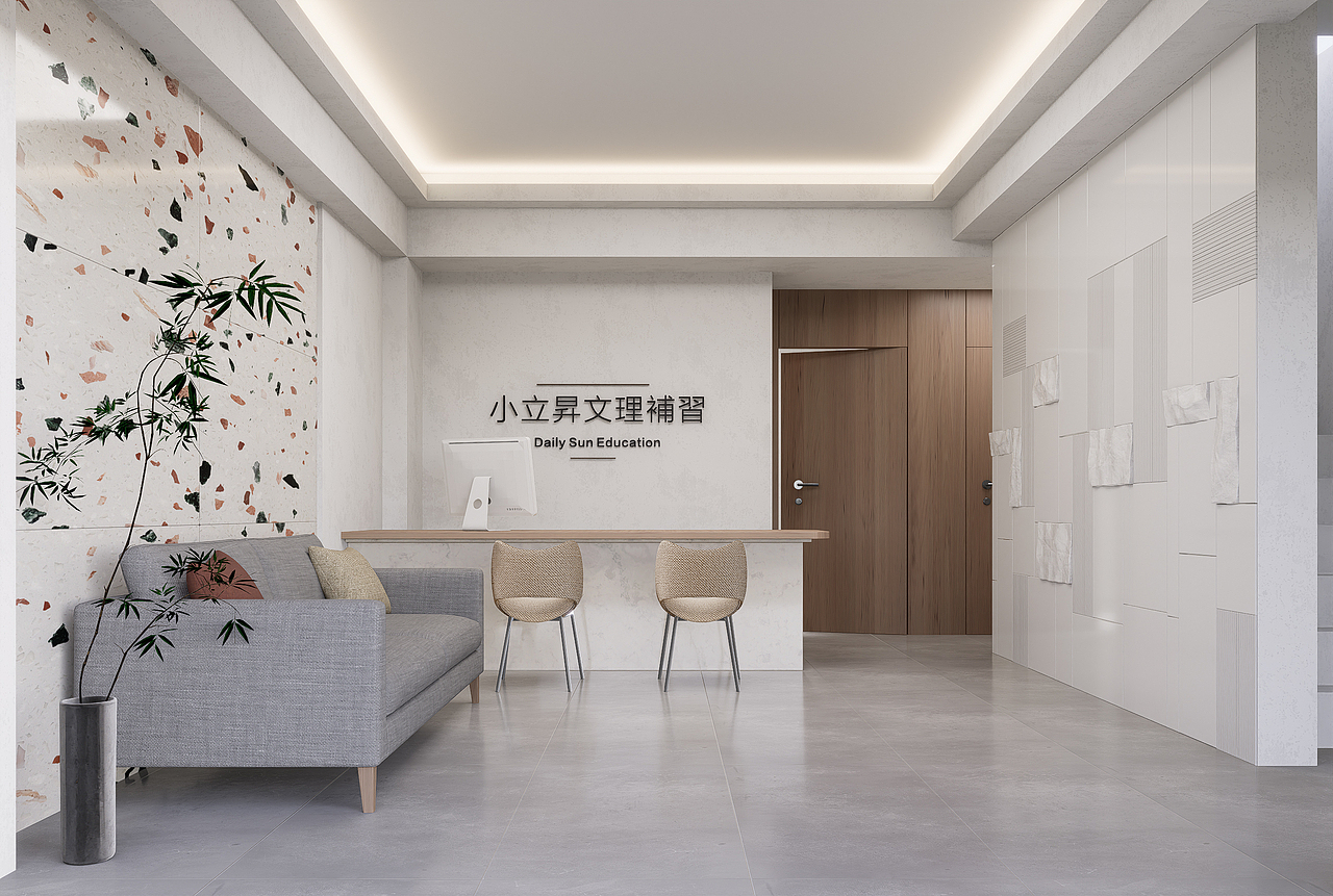 教育培训机构改造设计（图ZMzY0OTYzMDgw） - 家装设计 - 站酷设计师Azurescapeeee原创素材 - 站酷ZCOOL