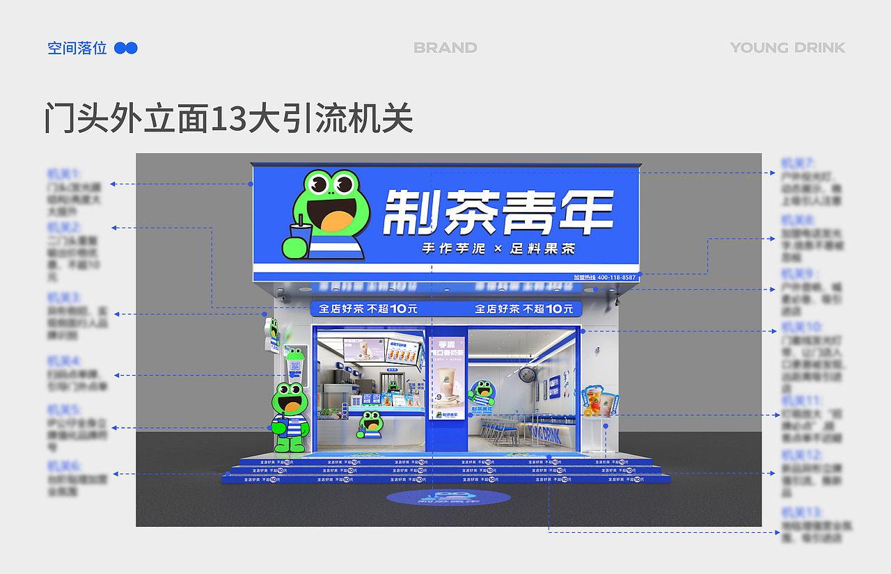 荧光绿蛙卖奶茶-制茶青年品牌全案升级详解(图ZMzQ2NjAxNjky) - 品牌 - 站酷设计师意开品牌咨询原创素材 - 站酷ZCOOL