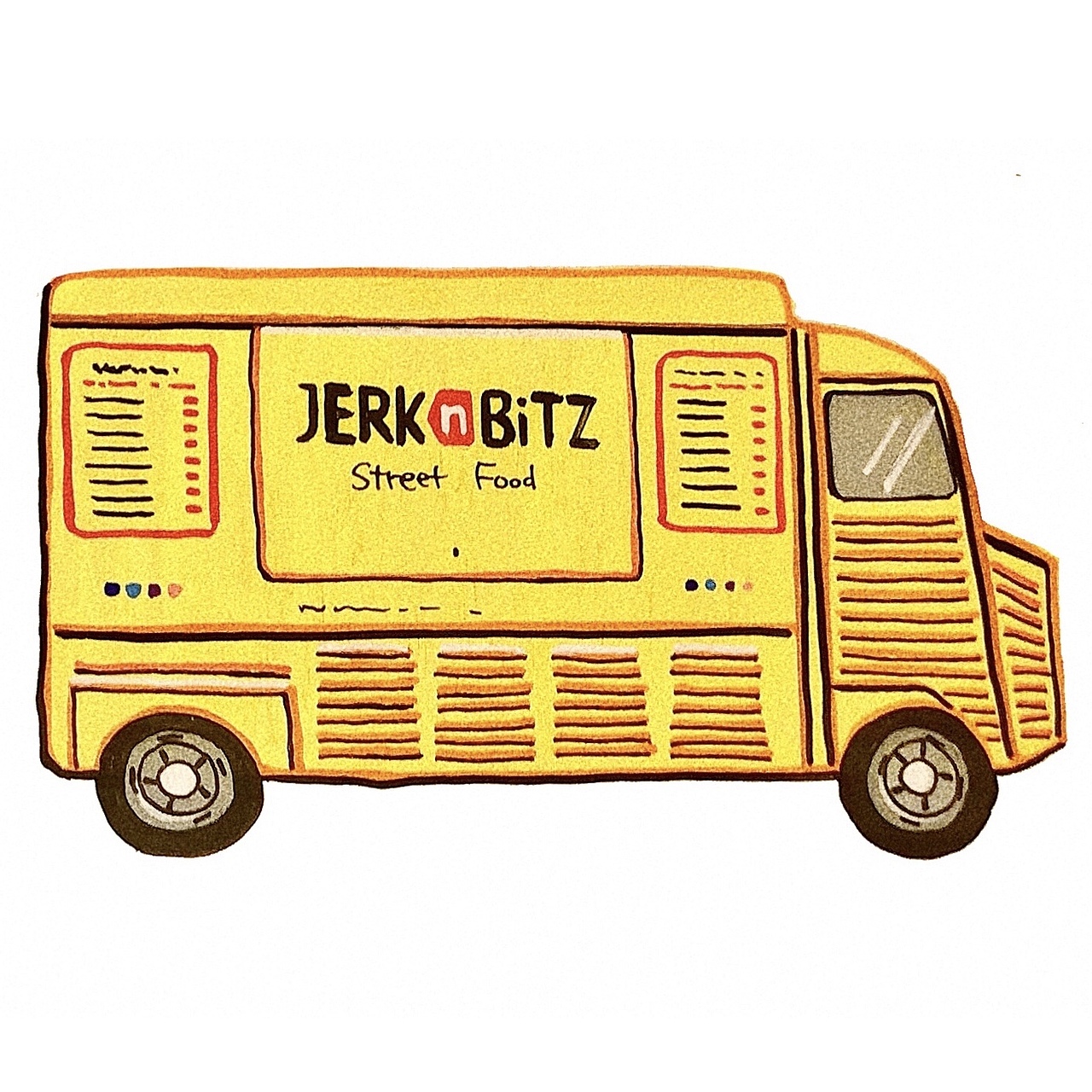 插画｜丙烯马克笔-伦敦街景店铺速写（图ZMzEzMjI4Mzgw） - 创作习作 - 站酷设计师YIWENSONG原创素材 - 站酷ZCOOL