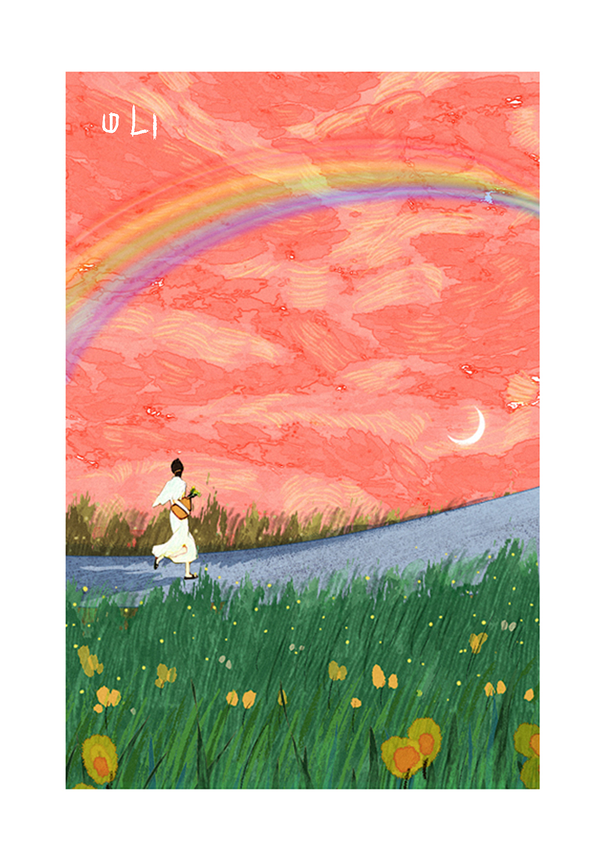 藏在绿色里看夏天（图ZMzQ1MjY0NDI4） - 艺术插画 - 站酷设计师艺术爱好LI原创素材 - 站酷ZCOOL