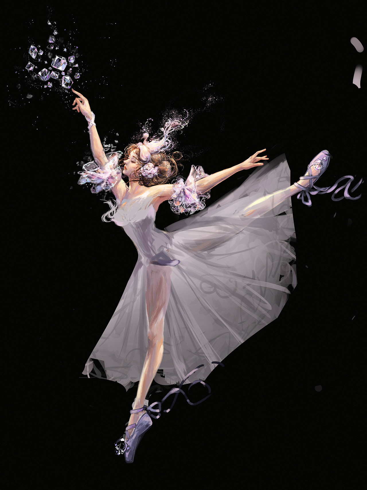 Spark ballet dream 小过程（图ZMzAyNjI3MzI4） - 创作习作 - 站酷设计师小白酱milkyu原创素材 - 站酷ZCOOL