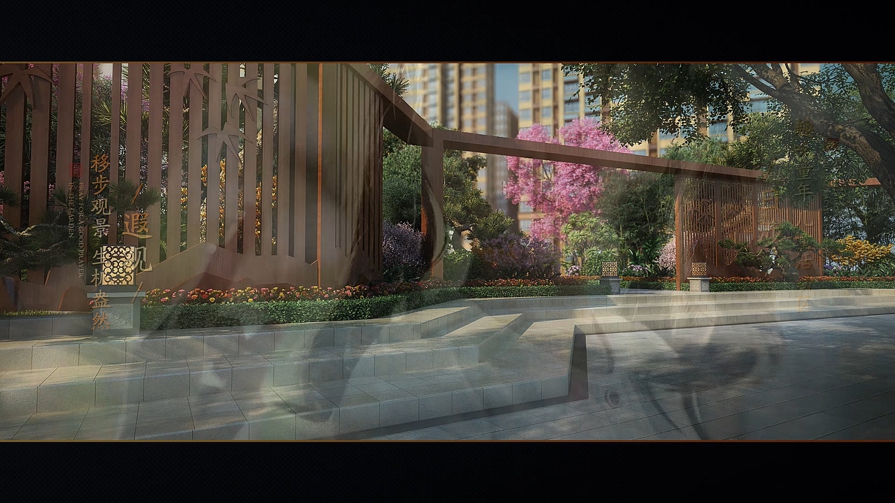 商业地产三维动画,商业建筑动画{宝湾国际}