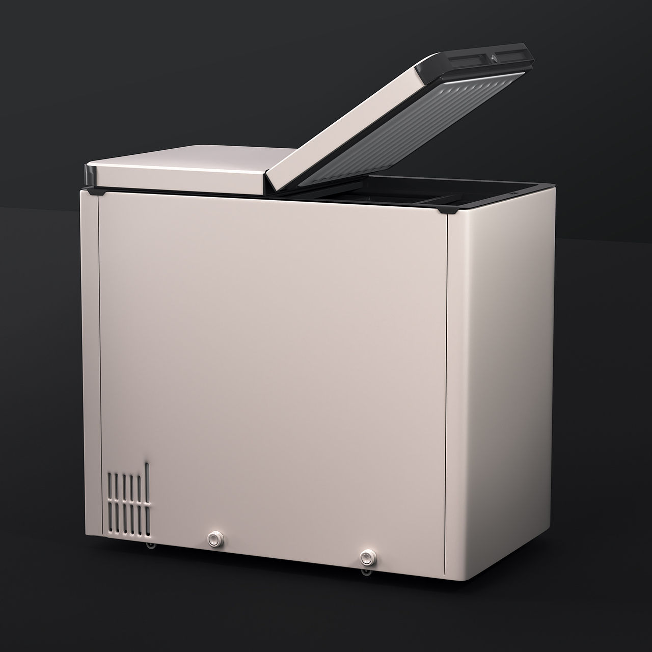 冰柜建模和场景