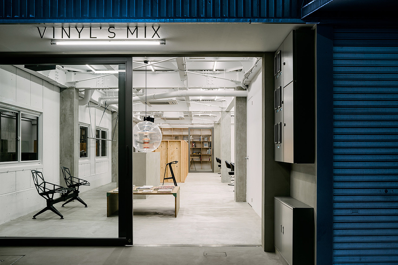 日本图书室美发沙龙 vinyl's mix（图ZMzA5OTY5NzQ0） - 商业空间设计 - 站酷设计师Lz_Design原创素材 - 站酷ZCOOL