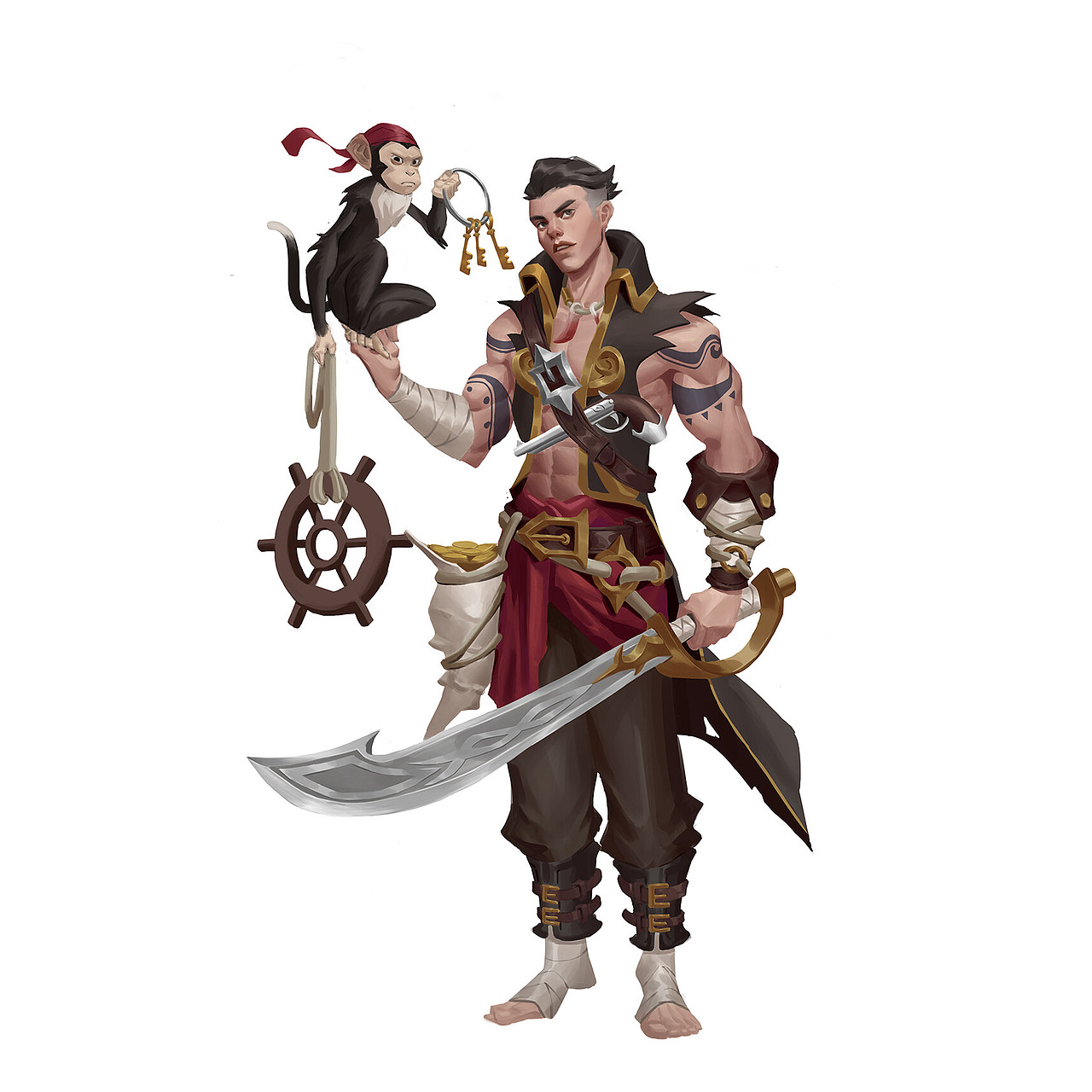 RS角色设计实体班|2021夏季班|学员作品（图ZMzQwNjk1NTQ0） - 游戏原画 - 站酷设计师赤鳞原创素材 - 站酷ZCOOL