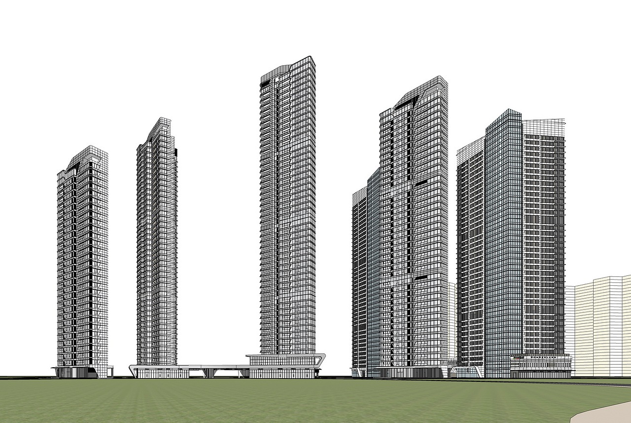 茂之都超高层住宅+公寓SU模型下载（图ZMzAxMDU1MTE2） - 建筑设计 - 站酷设计师素模网原创素材 - 站酷ZCOOL