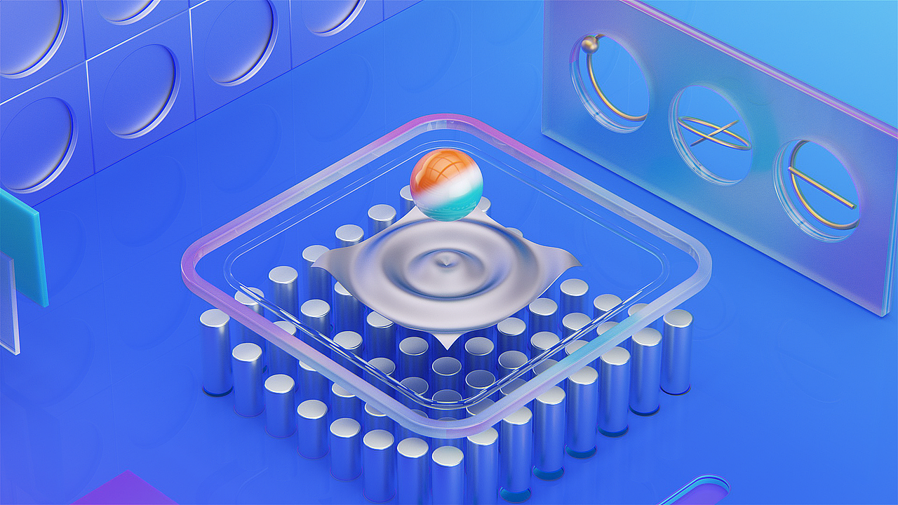 三维动态视频打卡练习