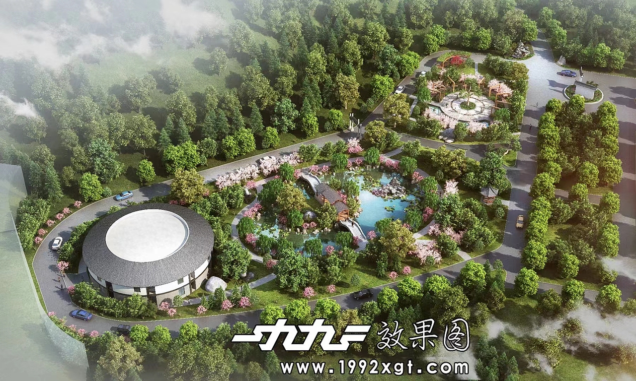 室外效果图表现--透视+鸟瞰