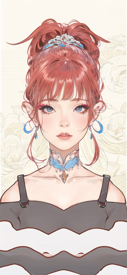 手机壁纸（图ZMzMzOTI2MDA4） - 艺术插画 - 站酷设计师摆烂的小蛤蟆原创素材 - 站酷ZCOOL