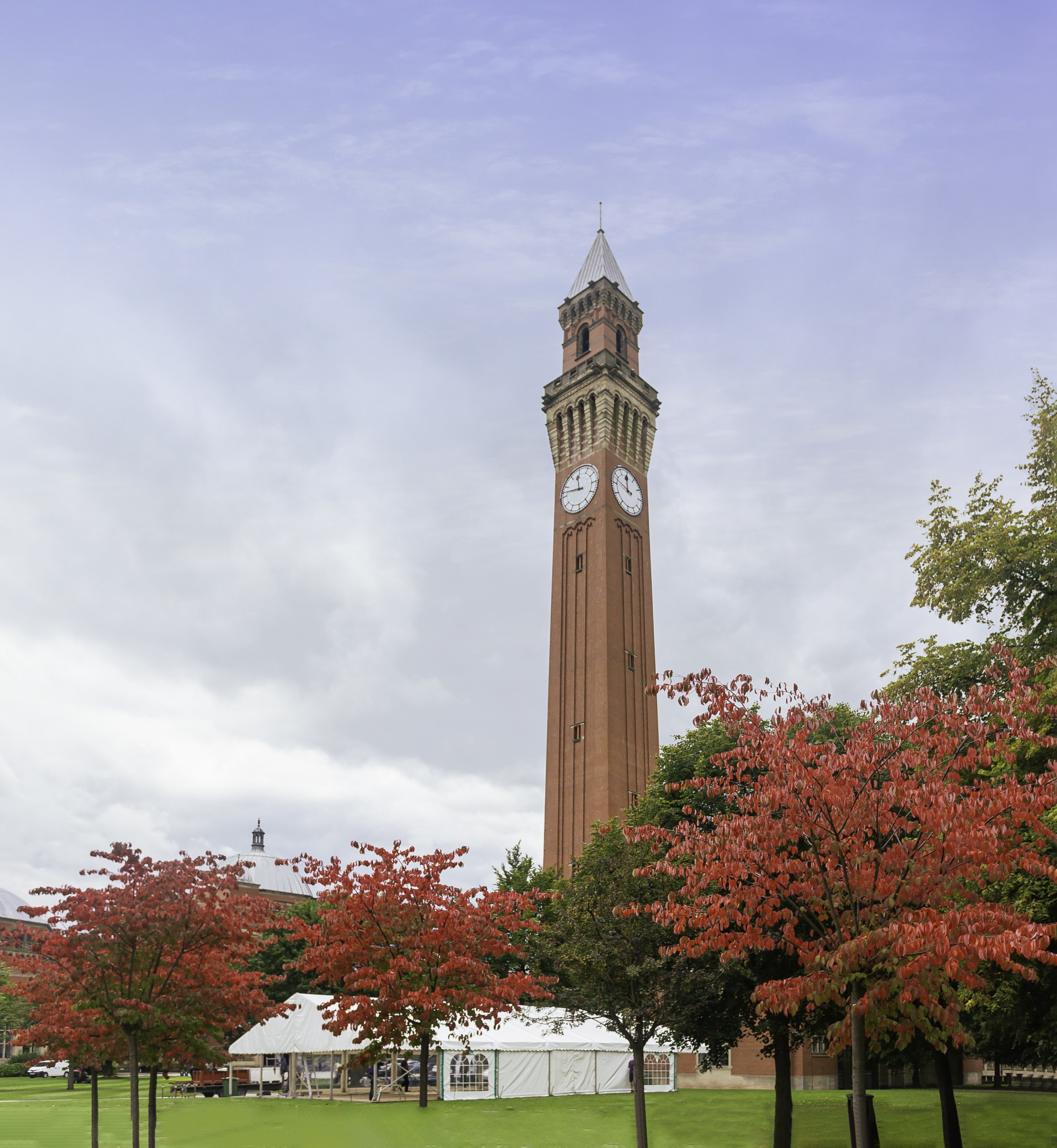 伯明翰大学风景图片