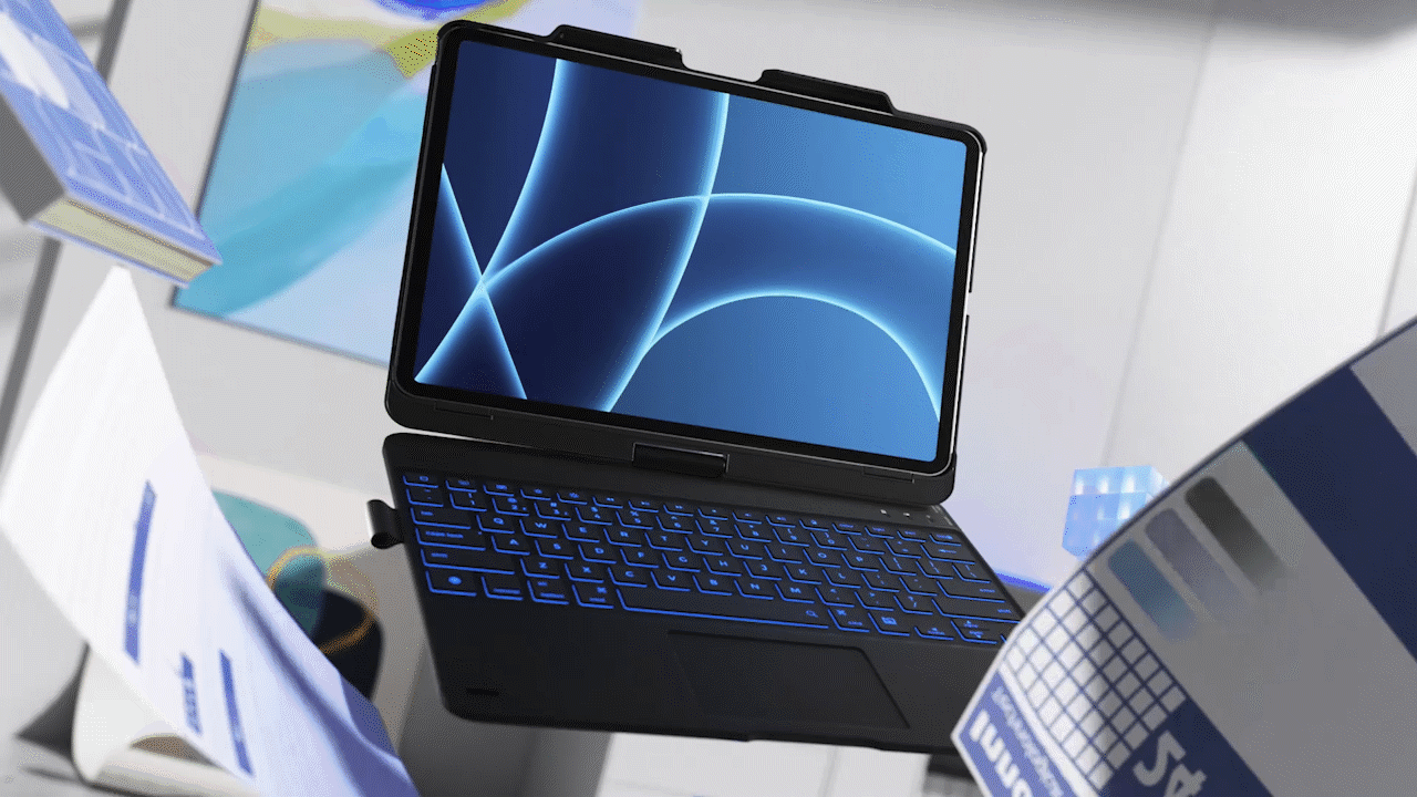 妙控ipad键盘动画