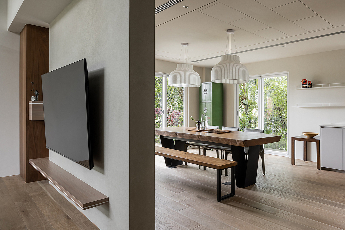 家装设计案例鉴赏——轻复古简约度假独栋别墅