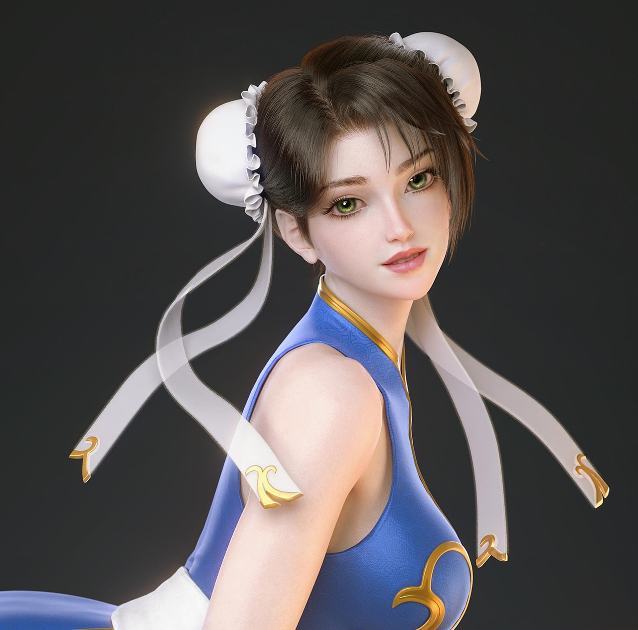 【翼次方】游戏角色丨街霸春丽~