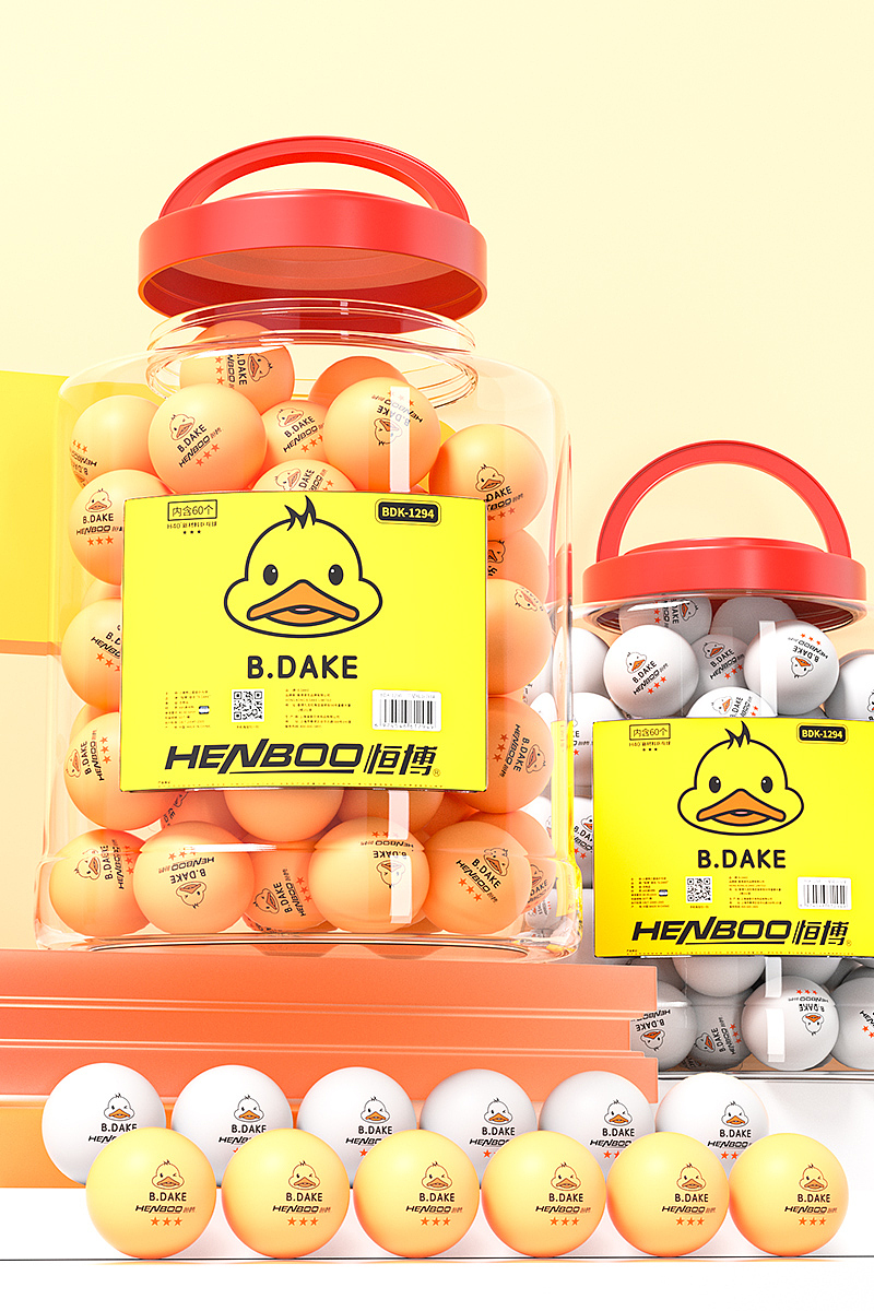 小黄鸭乒乓球