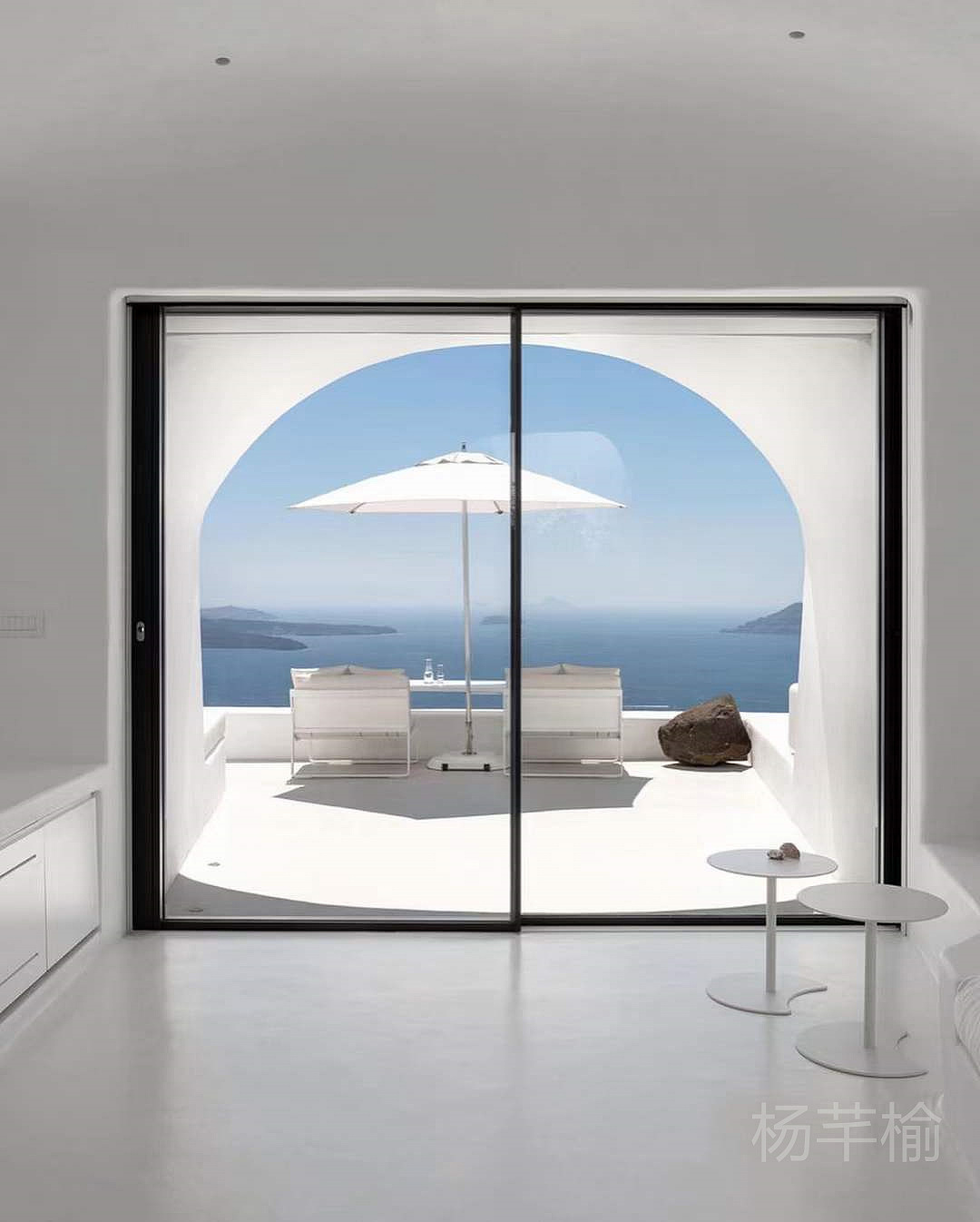 别墅|希腊圣托里尼的埃纳翁别墅