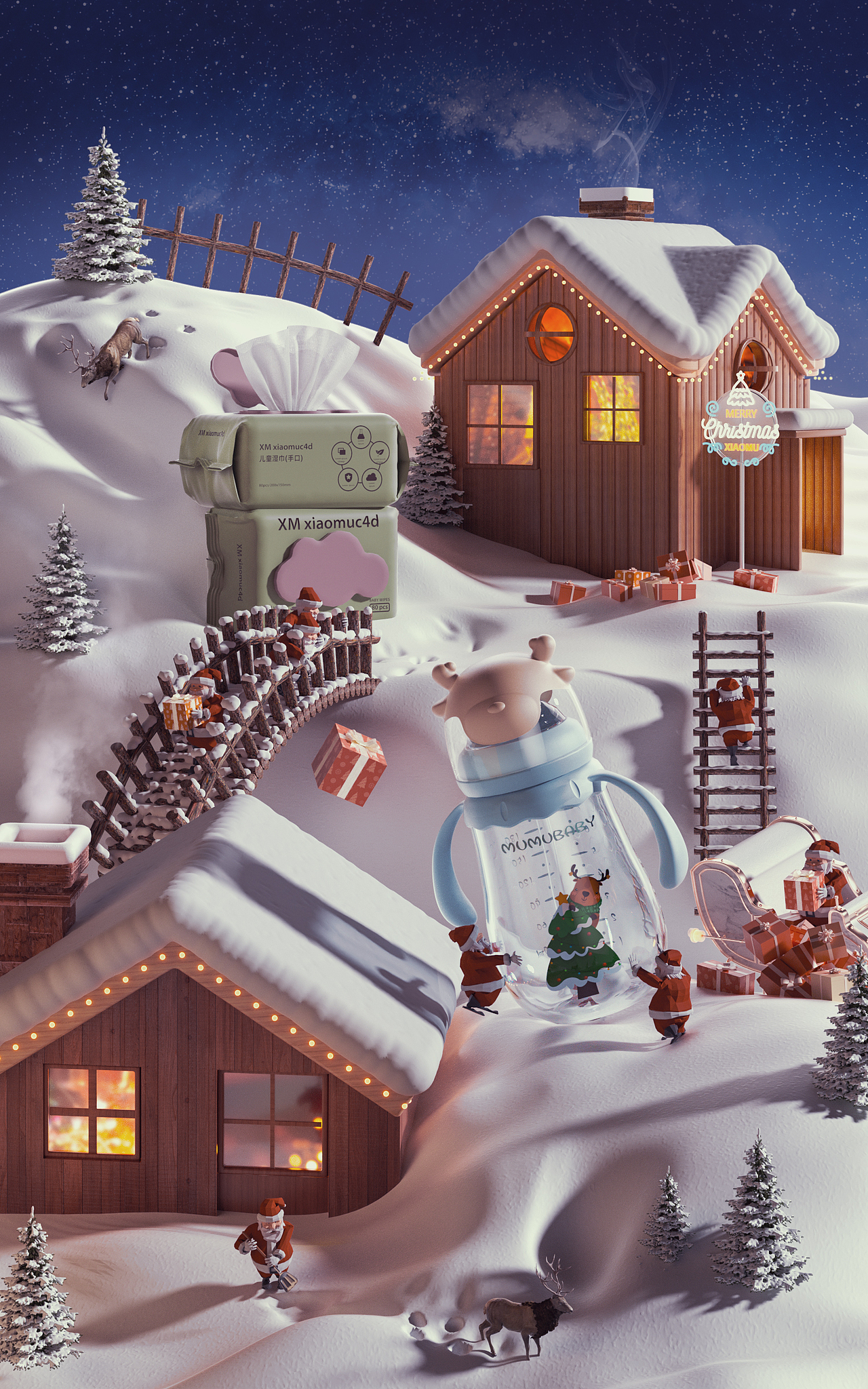 近期建模渲染练习合集（图ZMjk4NjI5MjY4） - 场景 - 站酷设计师沙梨瓦原创素材 - 站酷ZCOOL