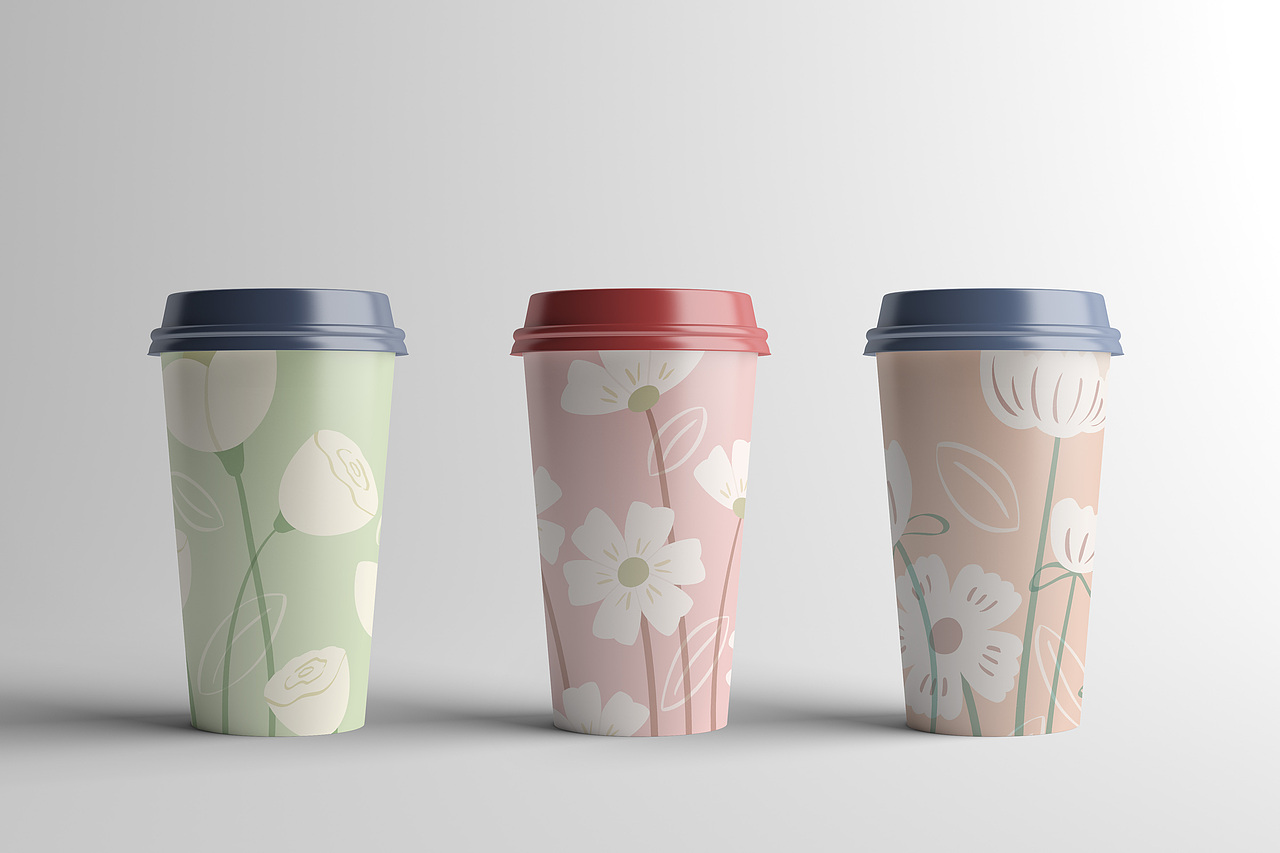 简约小清新花卉插画（图ZMzQ0NzcyOTAw） - 创作习作 - 站酷设计师小婷子zi原创素材 - 站酷ZCOOL